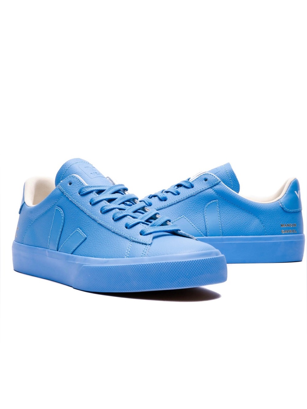 Veja x Mansur Gavriel Campo Low-Top Unisex Sneaker, Limited Edition, Blue, NEW